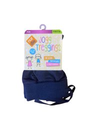 Детские леггинсы для девочки Nur Die Jogg treggings Kids эластичные 110-116 см Темно-синие (495310)