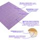 3D панель самоклеюча цегла світло - фіолетова 700х770х5мм (015-5) SW-00000083