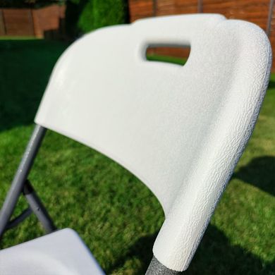 Складной стул (стандартный тип) 47,5*59*86,5см белый SW-00001607