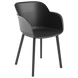 Крісло Tilia Shell-P чорне
