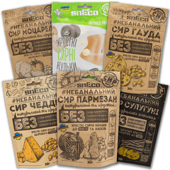 Набір сушеного сиру snEco OPTIMAL 6 упаковок