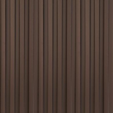 Декоративна стінова рейка горіх 3000*160*23мм (D) SW-00001535