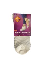Жіночі шкарпетки Nur Die Trend р.39-42 Білий/Смужка/Крапочка (615871)