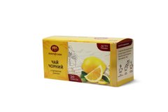 Чай черный пакетированный Золотой Слон Лимон 20 шт х 1,3 г