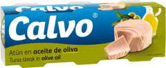 Тунець Calvo в оливковій олії 80 г х 3 шт