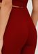 Легінси в рубчик із моделюючим швом ззаду GIULIA LEGGINGS RIB (winery-L/XL) Червоний