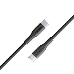 Кабель Promate xCord-CC USB-C to USB-C 3А 1 м Black (xcord-cc.black)