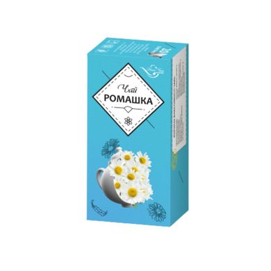 Чай з квітів ромашки Наш Чай пакетований 20 шт×1,3 г