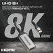 Адаптер Promate MediaLink-8K USB-C to HDMI 8K 60 Гц Grey (medialink-8k.grey)