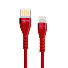 Кабель Promate VigoRay-i USB-Lightning 2А 1.2 м Red (vigoray-i.red)