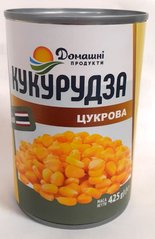 Кукурудза солодка консервована Домашні продукти 425 мл