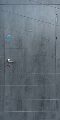 Дверь Ф3 Маэстро металл 2050*960 правый бетон серый
