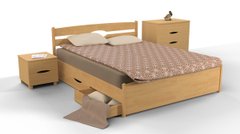 Кровать Ликерия-люкс с ящиком. 1600*2000 бук натур