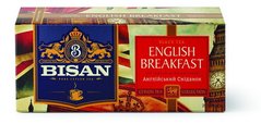 Чай чорний пакетований BISAN Англійський сніданок 1,5 г*25 шт
