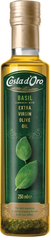 Оливкова олія Costa d'Oro Extra Virgin з базиліком 250 мл