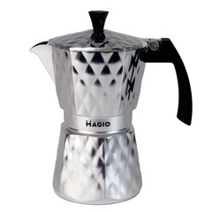 Гейзерна кавоварка MAGIO MG-1004 індукція