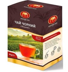 Чай черный мелколистовой Золотой Слон Крепкий 80 г