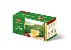 Чай зеленый пакетированный Золотой Слон 20 шт х 1,3 г
