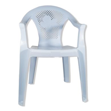 Кресло детское 38х38х54 см «Plastic's Craft» Белое