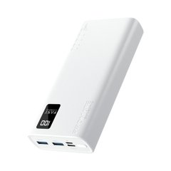 УМБ Promate Bolt-20Pro 20000 mAh USB-C 2xUSB-A White (bolt-20pro.white)