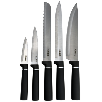 Універсальний кухонний набір ножів та приладдя Magio MG-1097B 11 шт.