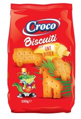 Печиво з вершковим маслом Zoo CROCO 100 г
