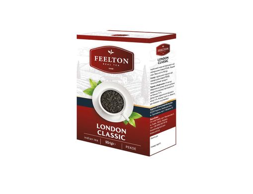 Чай черный London Classic Feelton 90 г