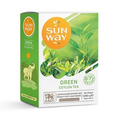 Чай зеленый россыпной "Green Сeylon Tea" SUN WAY 100 г