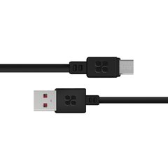 Кабель Promate MicroCord-1 USB/microUSB 2А 1.2 м Black (microcord-1.black)