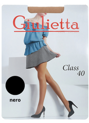 Жіночі колготки Giulietta CLASS 40 Den (nero-5-XL)