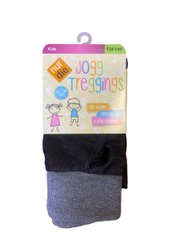Дитячі легінси для дівчинки Nur Die Jogg treggings Kids еластичні 134-140 см Темно-сірі (495310)