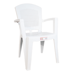 Крісло Irak Plastik Afrodit біле