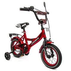 Велосипед дитячий 2-х колісний 12'' 211203 Like2bike Sky бордовий