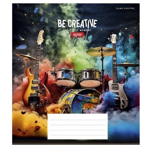 Зошит загальний "Be Creative" 048-3399K-2 в клітку, 48 аркушів