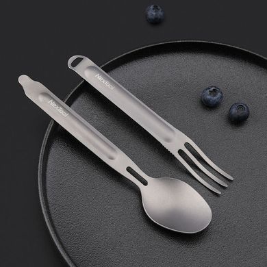 Столовий прибор NexTool Outdoor Spoon Fork KT5525