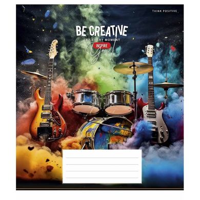 Зошит загальний "Be Creative" 048-3399K-2 в клітку, 48 аркушів