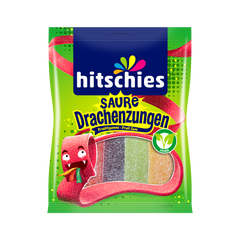 Конфеты жевательные Saure Drachenzungen Hitschies 125 г