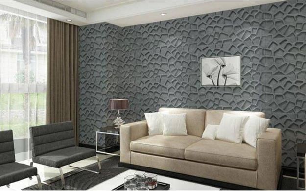 Самоклеющаяся декоративная потолочно-стеновая 3D панель серебряная 700x700x8мм (118) SW-00000236