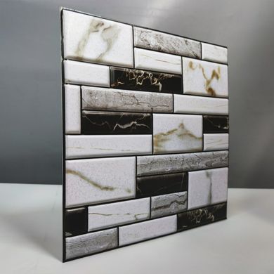 Декоративна ПВХ плитка на самоклейці квадрат 300х300х5мм, ціна за 1 шт. (СПП-602) SW-00000669