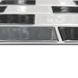 Самоклеющаяся полиуретановая плитка черный серый молочный кирпич 305х305х1мм (D) SW-00001329