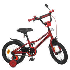 Велосипед детский PROF1 Y14221-1 14 дюймов красный