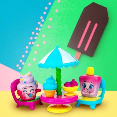 Игровой набор Джелатерия Moji Pops PMPSB216IN20, 2 фигурки, аксессуары