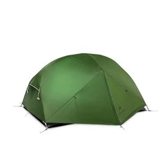 Палатка сверхлегкая двухместная с футпринтом Naturehike Mongar NH17T007-M, 210T, темно-зеленый
