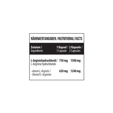 MST L-Arginine 120 caps