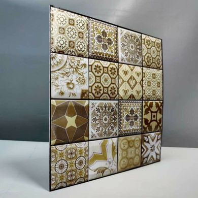 Декоративна ПВХ плитка на самоклейці квадрат 300х300х5мм, ціна за 1 шт. (СПП-604) SW-00000671