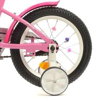 Велосипед дитячий PROF1 Y14241 14 дюймів рожевий