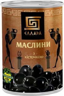 Маслини з кісточкою Ellada 420 г