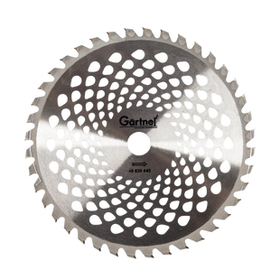 Диск для садового тримера 255х25.4 мм 40 ТВС зубців Гартнер