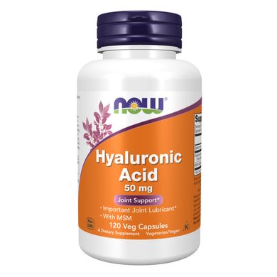 Hyaluronic Acid 50mg+MCM - 120 vcaps