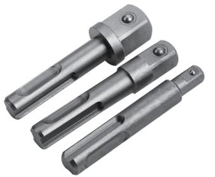 Набор адапторів SDS PLUS 1/2″, 3/8″, 1/4″